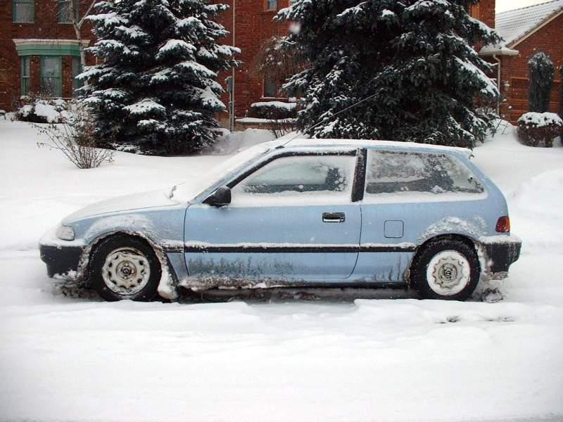 Winter day, changin the excels starter 004.jpg